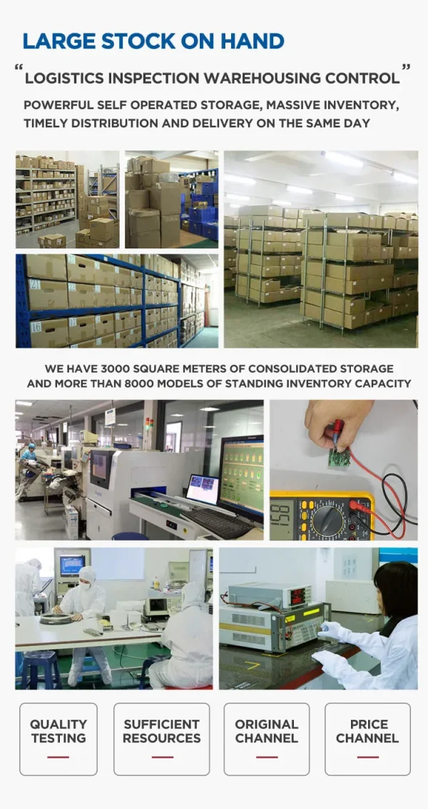 In Stock New And Original electronic components integrate circuit Electronics parts Ic chip components supplier bom service