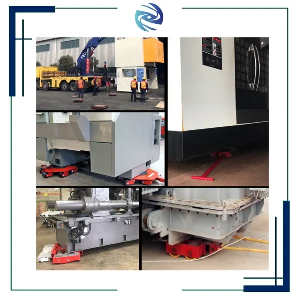 New Condition Durable Heavy Duty Cargo Trolley Mover Dolly 8T 16T 32Ton Adjustable Width Steering Material Handling Equipment