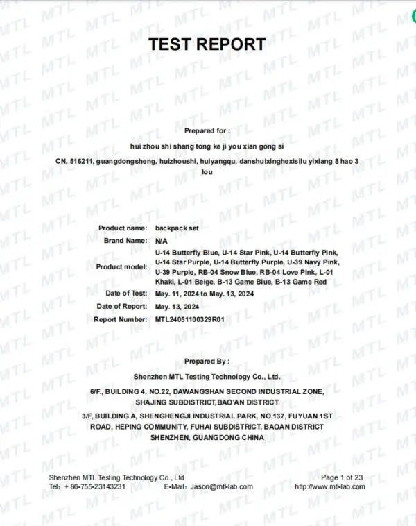 Multi-functional Waterproof 3PCS Bookbag Set for Primary School Students Cute Cartoon Schoolbags for Kids Girls Backpack