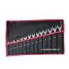 14 in 1 8-24mm Wrench Set Tools Raised Rib Mirror Matte Open End Wrench Multi-functional Car Repair Tool Set Portable Hand Tools