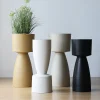 High Quality Minimalist Big Plastic Plant Pots for Plants Home Decor Large Tall Outdoor Pots with Luxury Saucer for Outdoor High Quality Minimalist Big Plastic Plant Pots for Plants Home Decor Large Tall Outdoor Pots with Luxury Saucer for Outdoor