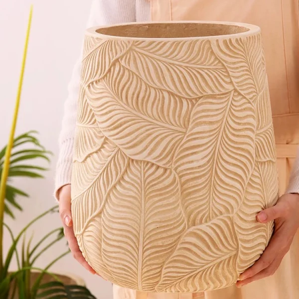 New Arrival Home Floor Decoration Large Flower Pot Fiber Clay Pot Custom Garden Embodder Flower Planter and Pots New Arrival Home Floor Decoration Large Flower Pot Fiber Clay Pot Custom Garden Embodder Flower Planter and Pots