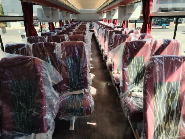 Brand New Yu-tong Bus D14 Euro 3 Diesel Luxury for Sale Brand New Front Engine Double Rear Axle Coaches 72 Seat Bus F13 ZK6139D