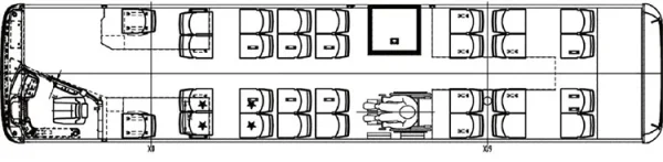 Best Price 91-Seater Electric 30+2+1 Passenger Bus with Automatic Transmission and LHD Steering Position