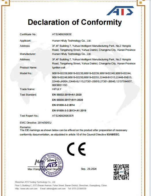 For Toyota Corolla 1.8 Ignition Coil 100% Tested