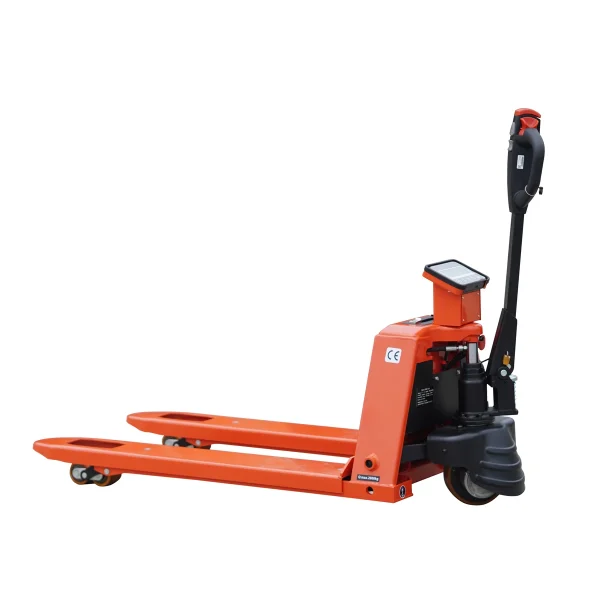 3000kg 3ton Electronic Weighing Pallet Truck Scale Pallet Jack Scale Battery Powered with Weigh Scale