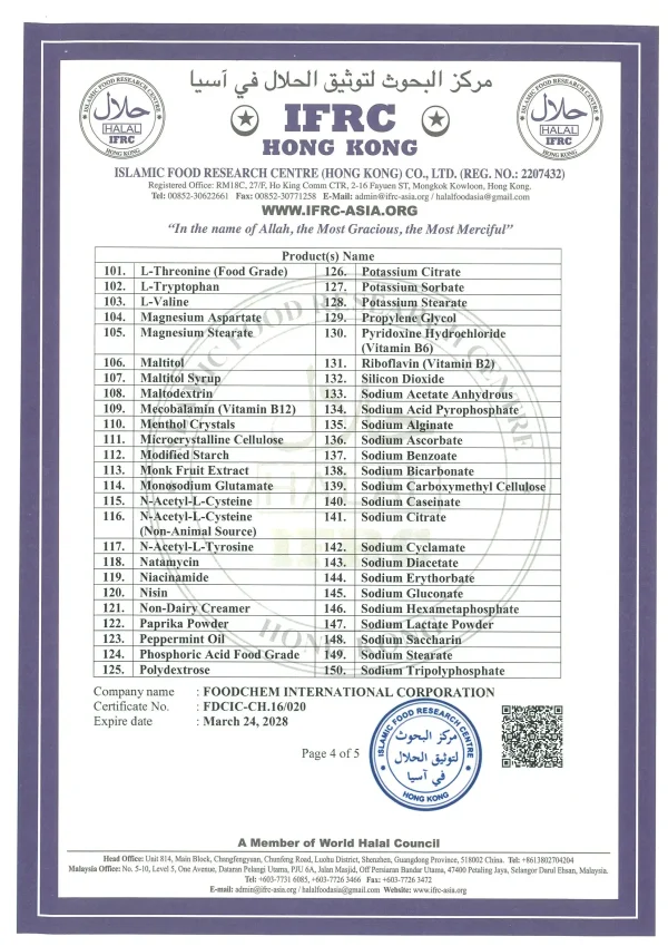 25KG/CTN Food Grade Creatine Monohydrate Amino Acids Raw Material Creatina