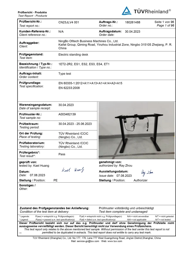 Electric Sit Stand Motorized Lift Work Table Height Adjustable Bureau Elevating Office Computer Rising Standing Desk for Home