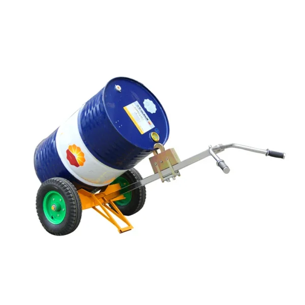 Factory Direct Sale 300 kg Oil Handling Tool Drum Carrier Oil Drum Trolley-Material Handling Equipment