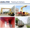 AOLITE BL35-12 Agricultural Mini 4 Wheel Backhoe China Excavator Loader 4x4 1 Ton Equipment Construction Pala Cargadora