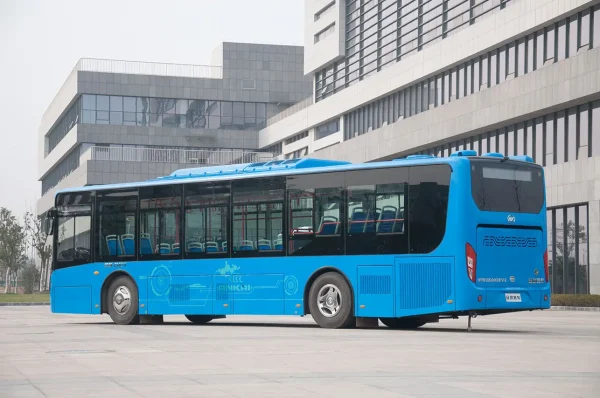 New Arrivals Customized City Buses Ankai E9 12M 245kW Passenger Car Electric Bus Public Transportation 20/44 Seats Buses EV