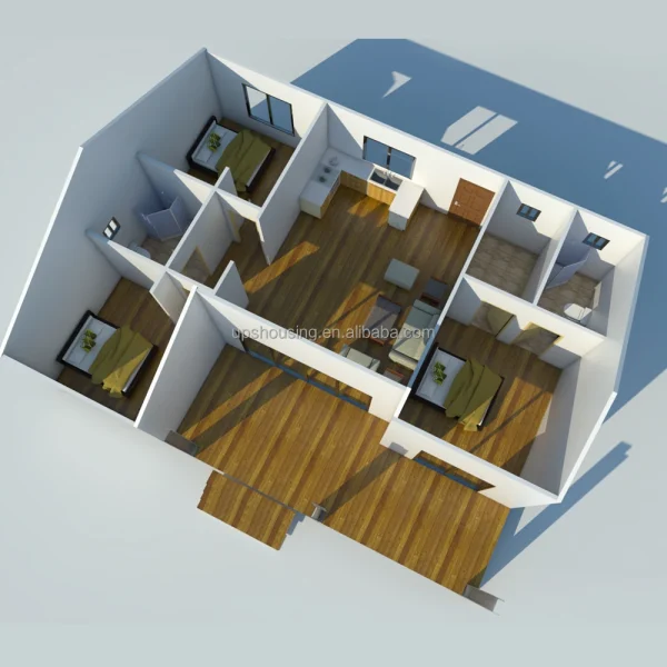 Fast Construction Cheap Prefabricated Houses Real Estate Prefab House Made of Sandwich Panel for Carport Use Fast Construction Cheap Prefabricated Houses Real Estate Prefab House Made of Sandwich Panel for Carport Use