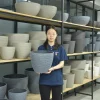 High Quality Minimalist Big Plastic Plant Pots for Plants Home Decor Large Tall Outdoor Pots with Luxury Saucer for Outdoor High Quality Minimalist Big Plastic Plant Pots for Plants Home Decor Large Tall Outdoor Pots with Luxury Saucer for Outdoor