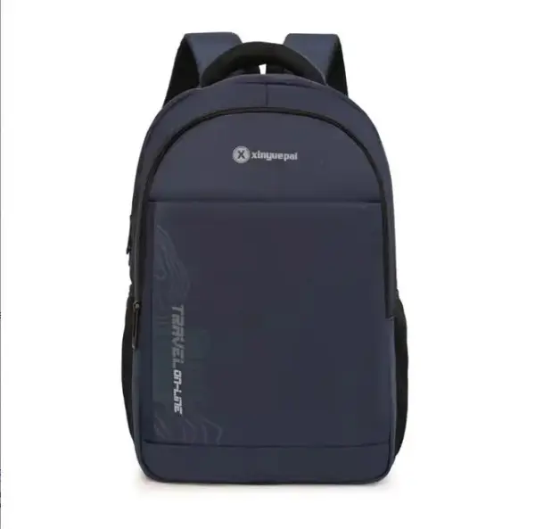 Large Capacity Casual Fashion Backpack with Zipper Closure Waterproof Feature for Students School and Laptop Computer Bag