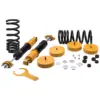 MaXpeedingrods Rear Air to Coil Springs Conversion Kits Strut for Lincoln Mark VIII 1993-1998 Adj Height