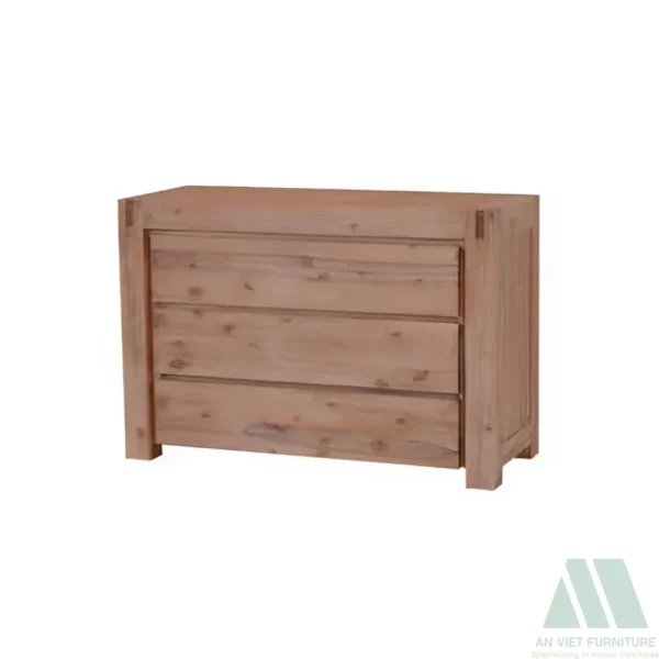 Modern Wooden Living Room Furniture Set Sofa Coffee Table TV Stand Storage Cabinet Vietnam OEM Apartment Furniture