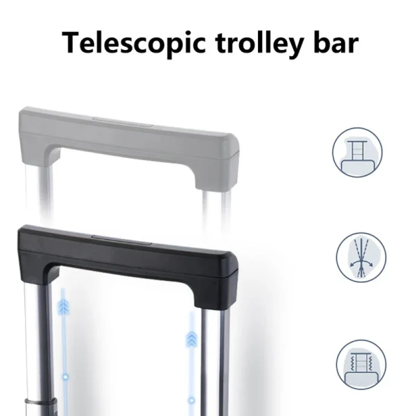 Factory Wholesale Travel Luggage Sets PP Luggage 3 Piece Lightweight Large Capacity Trolley Luggage Suitcase