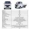 2025 DFSK New Car K01S Mini Truck 2.3m Cargo Box 1.0L Gasoline EPS  AC Dual Airbags 2-Seater Light Commercial Vehicle