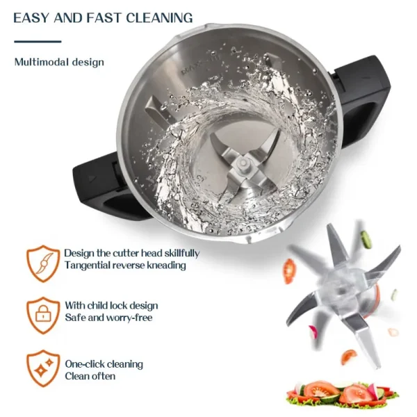 Factory Wholesale OEM/ODM Smart Kitchen Appliances Multifunctional Food Processor Cooker