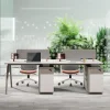 Modern Modular 4 Seater Work Station Desk Furniture Call Center Office Cubicle Workstation Coworking Office Furniture Modern Modular 4 Seater Work Station Desk Furniture Call Center Office Cubicle Workstation Coworking Office Furniture