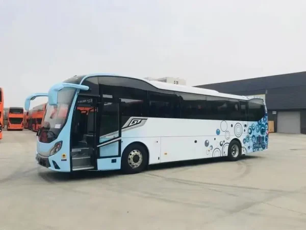 High Quality 12m Diesel Automatic Coach Bus 50-60 Seats Manually Operated Passenger Bus Chinese Manufacturer Brand New Condition