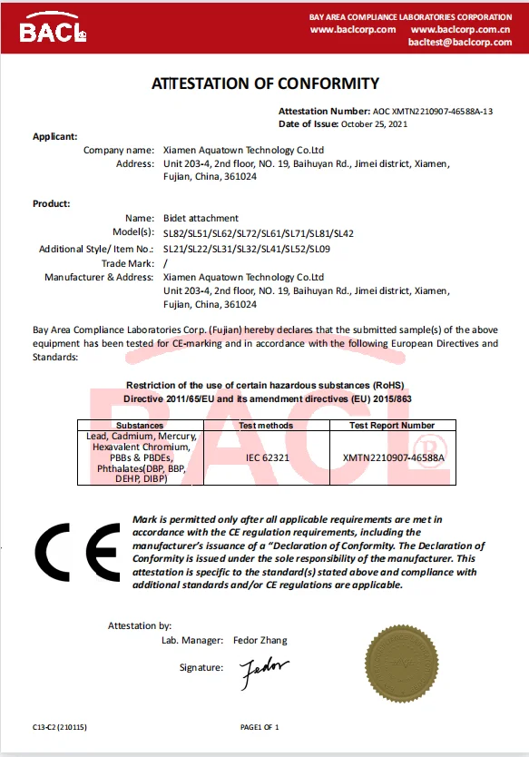 OEM/ODM Personal Cleaning Mini Portable Bidet Electric the Newest Postpartum Care Smart Portable Electric Bidet