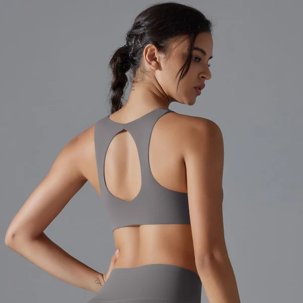Hot Selling High Quality Seamless Top Girl Running Workout Gym Yoga Fitness Women Sports Bra
