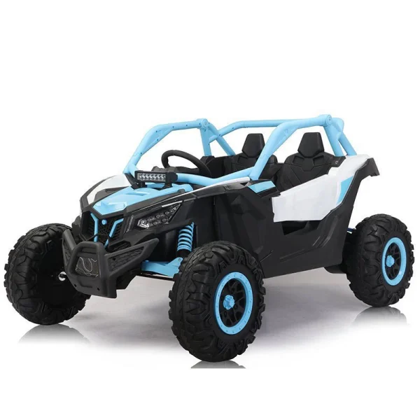 Dual-Seater Electric Ride-on Car Children Large Off-Road Four-Wheel Vehicle Remote Control Parent-Child Outings Baby Strollers