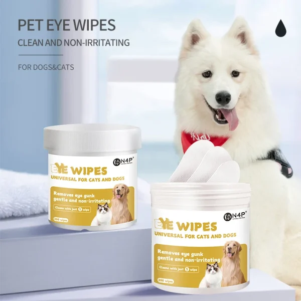 200 Pieces Pet Cleaning Product Pet Dog Eye Wet Wipes Remove Tears Clean Stain Remover Pet Wipes for Cats and Dogs 200 Pieces Pet Cleaning Product Pet Dog Eye Wet Wipes Remove Tears Clean Stain Remover Pet Wipes for Cats and Dogs