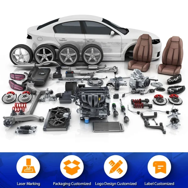 Wholesale Chinese Car All Auto Spare Parts High Quality Factory Auto Whole Vehicle Parts Accessories for Great Wall Chery Geely