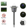 Best Quality Outdoor Solar-Powered Insect Mosquito Killer Ultraviolet Mosquito Killer Lamp for Garden
