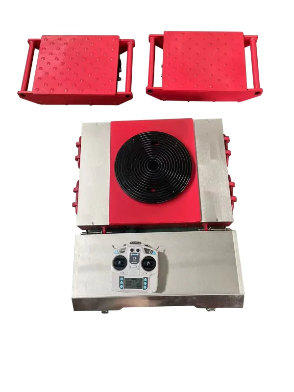 10Ton 20Ton 30Ton 40Ton 50Ton Heavy Duty Industrial Cargo Tank Trolley Rigger Moving Skates Cart for Material Handling