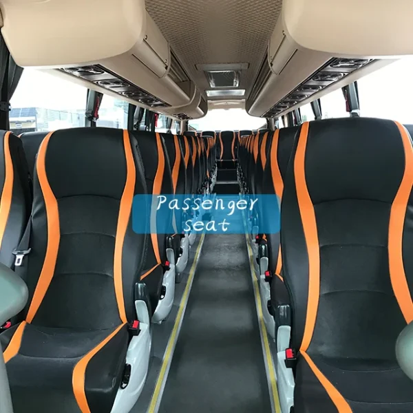 High Quality 12m Diesel Automatic Coach Bus 50-60 Seats Manually Operated Passenger Bus Chinese Manufacturer Brand New Condition
