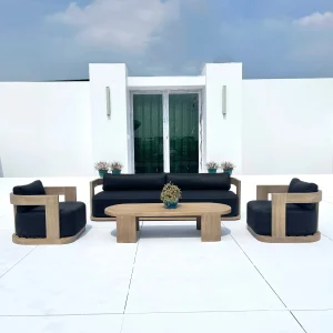 Sigma Furniture New Arrival All Weather Outdoor Teak Furniture Garden Set Patio Solid Wood Sofa Sigma Furniture New Arrival All Weather Outdoor Teak Furniture Garden Set Patio Solid Wood Sofa