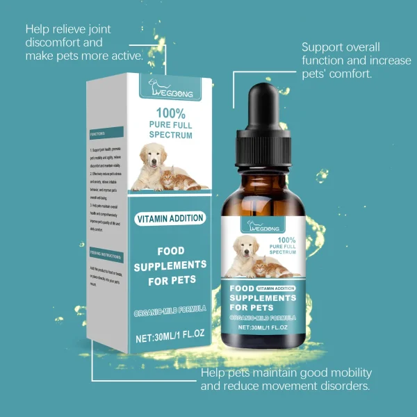Daily Care Nutritional Supplement for Pets Supports Health and Well-being Eases Discomfort for Everyday Wellness Daily Care Nutritional Supplement for Pets Supports Health and Well-being Eases Discomfort for Everyday Wellness