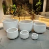 Large Small Fiber Clay Flower Pots Durable High-Strength Garden Flower Pot Set Indoor Outdoor Plant Decor Nursery Floor Design Large Small Fiber Clay Flower Pots Durable High-Strength Garden Flower Pot Set Indoor Outdoor Plant Decor Nursery Floor Design