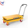 YF Customizable Handling Equipment Easy Loading Material Lift Table Double Scissor Mini Lift Platform Capacity 1000kg 1 Ton YF Customizable Handling Equipment Easy Loading Material Lift Table Double Scissor Mini Lift Platform Capacity 1000kg 1 Ton