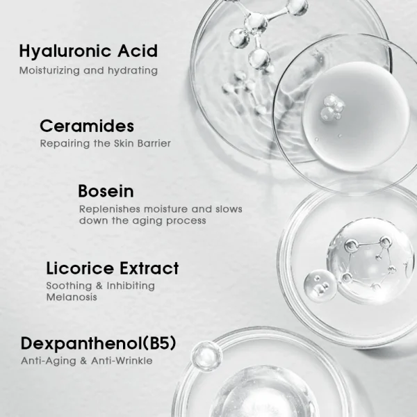 Collagen Skin Care Set Sulfate-free Anti-aging Hydration and Retinol & Bosein Beauty Products for Women Wholesale Skin Care Set