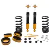 MaXpeedingrods Rear Air to Coil Springs Conversion Kits Strut for Lincoln Mark VIII 1993-1998 Adj Height
