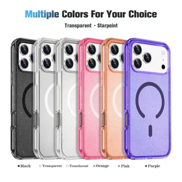 Luxury Drop Protection Heavy Duty Protector Cover for iPhone 17 Pro Max Shockproof Mobile Phone Case for iPhone 17 AIR