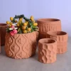 Wholesale Mini Terracotta Pots Classic Country Ceramic Flower Planter Desktop Garden Home Decor Clay Live Succulent Kit Bulk