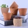 Wholesale Mini Terracotta Pots Classic Country Ceramic Flower Planter Desktop Garden Home Decor Clay Live Succulent Kit Bulk