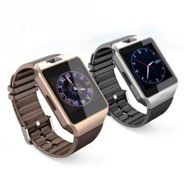 Wholesale DZ09 Smart Watch Mobile OLED Touch Screen Video Call Smartwatch with WiFi Rubber Band Camera SIM & Alarm Clock