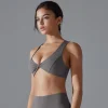 Hot Selling High Quality Seamless Top Girl Running Workout Gym Yoga Fitness Women Sports Bra