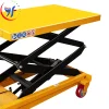 YF Customizable Handling Equipment Easy Loading Material Lift Table Double Scissor Mini Lift Platform Capacity 1000kg 1 Ton YF Customizable Handling Equipment Easy Loading Material Lift Table Double Scissor Mini Lift Platform Capacity 1000kg 1 Ton