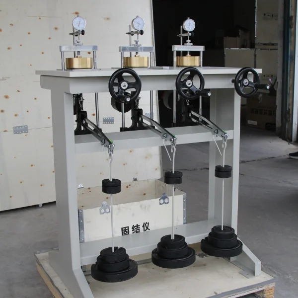 ASTM Laboratory Triplex Medium Pressure Soil Consolidation Apparatus Test Machine ASTM Laboratory Triplex Medium Pressure Soil Consolidation Apparatus Test Machine