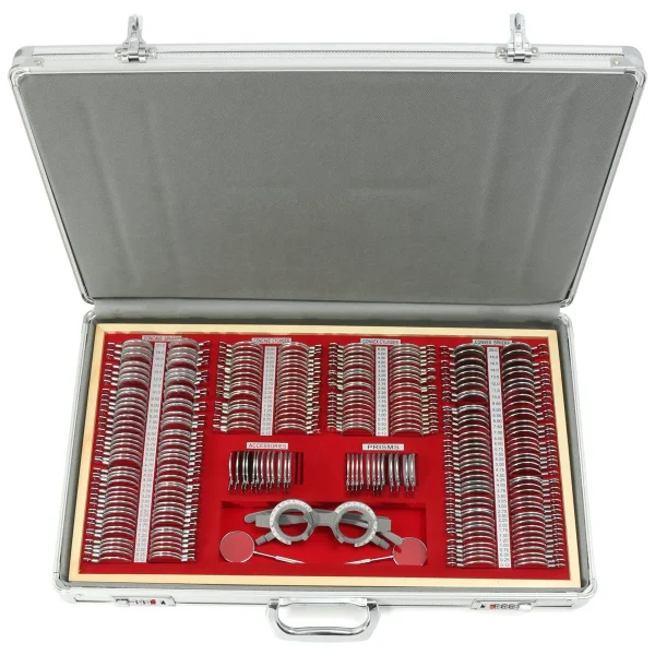 TLS-266 Ophthalmic Equipment Testing Box 266 Pieces Optical Eyeglasses Trial Lens Set TLS-266 Ophthalmic Equipment Testing Box 266 Pieces Optical Eyeglasses Trial Lens Set
