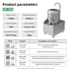 High-Efficient Large-Capacity Industrial Potato Peeling Machine Fruit & Vegetable Peeling Machine