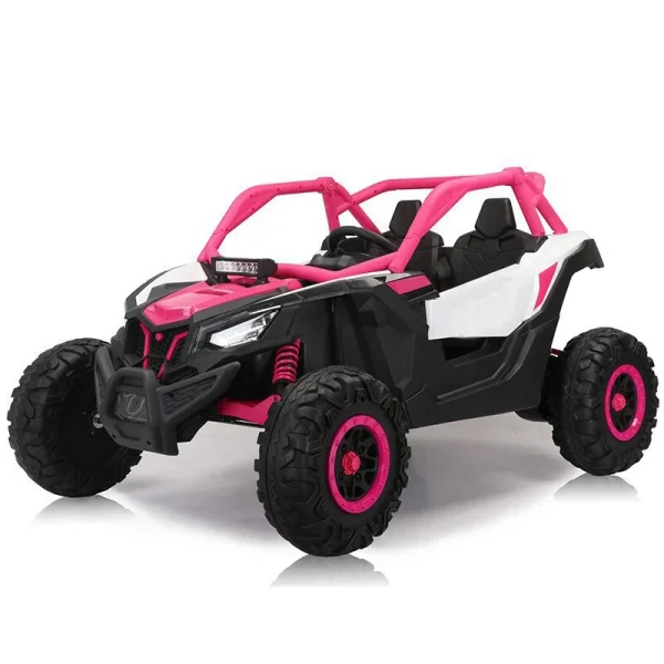Dual-Seater Electric Ride-on Car Children Large Off-Road Four-Wheel Vehicle Remote Control Parent-Child Outings Baby Strollers
