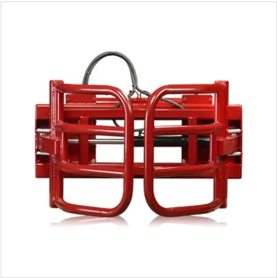 Hot 2.5 Ton Agricultural Tractor/Loader 2500kg/500mm Hydraulic Bale Grab Steel Material Handling Equipment Part Load Capacity Hot 2.5 Ton Agricultural Tractor/Loader 2500kg/500mm Hydraulic Bale Grab Steel Material Handling Equipment Part Load Capacity
